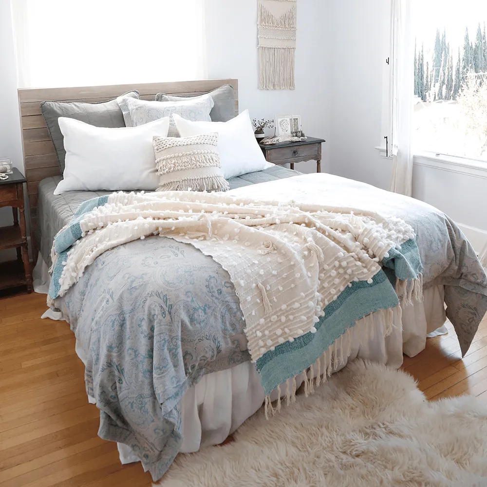 Antwerp Moss Coverlets by Pom Pom at Home