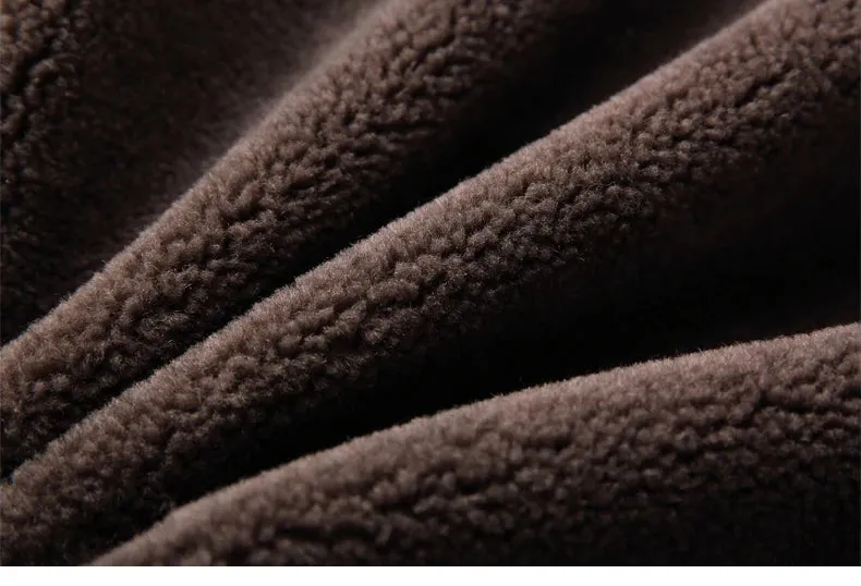 AYUNSUE Grain Sheep Shearling Jacket Men Clothes Men's Fur Coat Fur All-in-one Leather Jacket Men's Lamb Wool Outerwear Winter