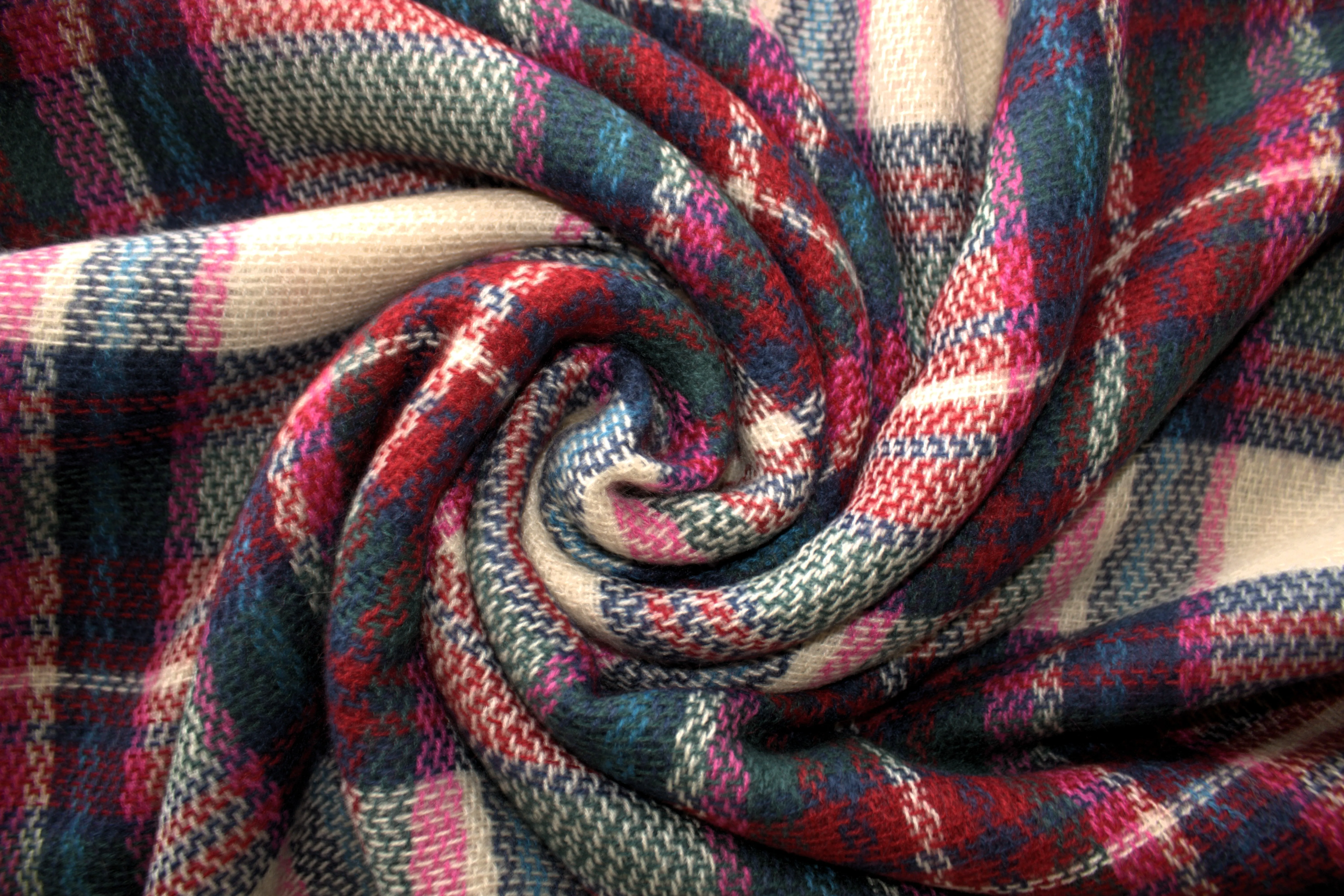 Beige, Pink and Blue Plaid Blanket Scarf/ Oversized Scarf/ Plaid Shawl/ Bridesmaid Gifts/ Christmas Plaid Scarf/ Throw plaid blanket/ Plaid Women's Blanket Scarf/ Women Scarf/ Gifts for Her/ Women Shawl/ Bridesmaid Scarf/ Fall Scarf
