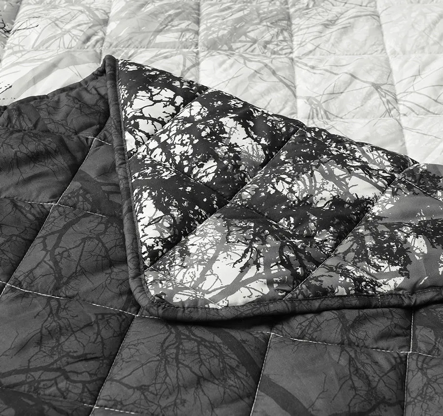 Boscage Coverlet Set Range Black