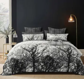 Boscage Coverlet Set Range Black