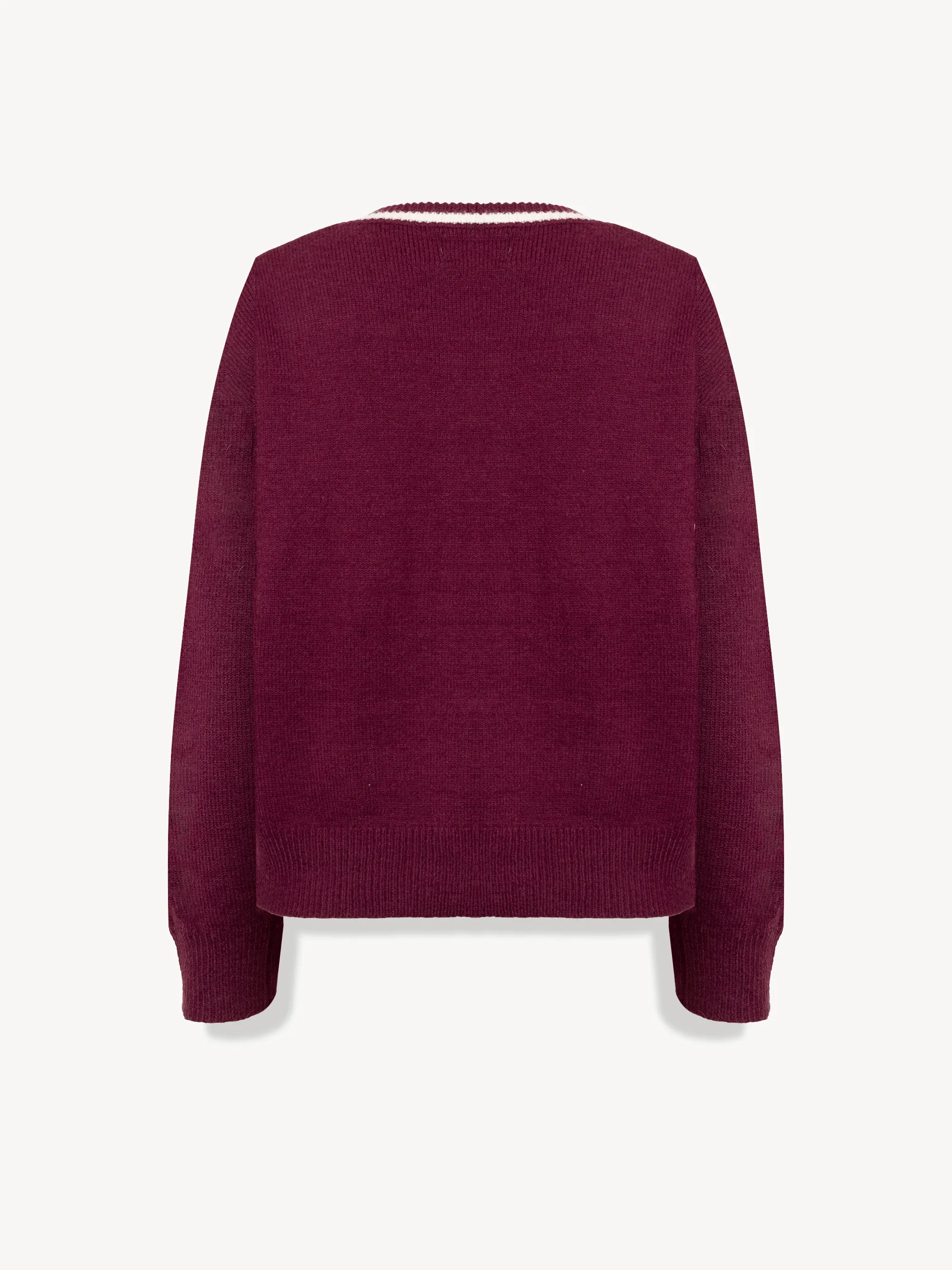 Burgundy Diego Sweater