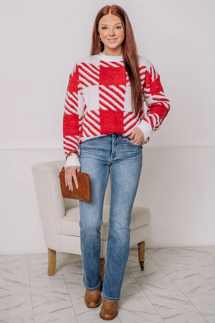 Delightful Days Fuzzy Sweater