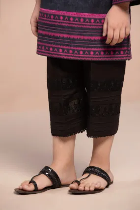 Embroidered Cambric Trousers