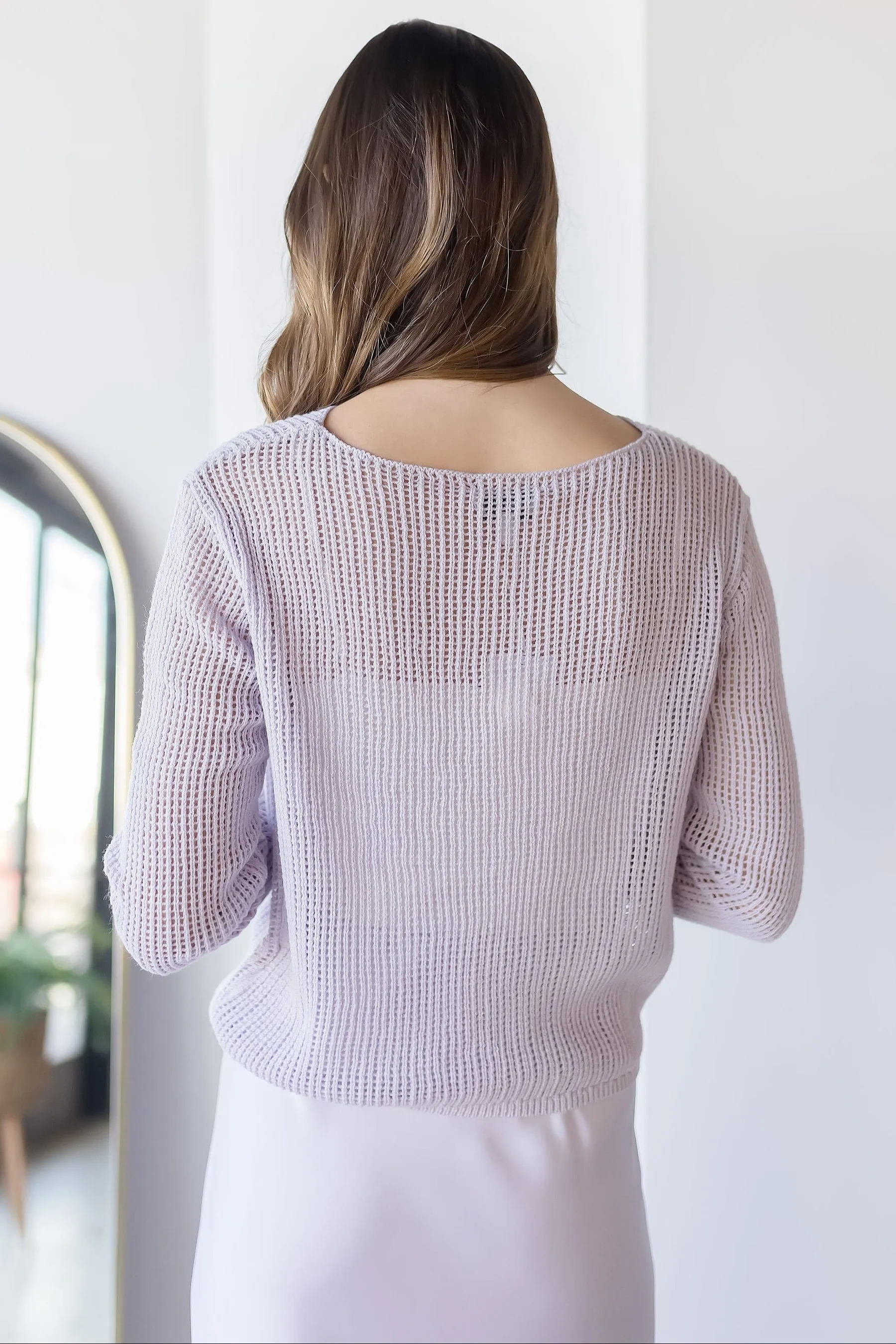 Emma Open Stitch Sweater