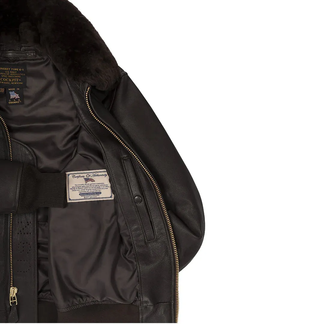 G-1 Flight Jacket with Removable Collar