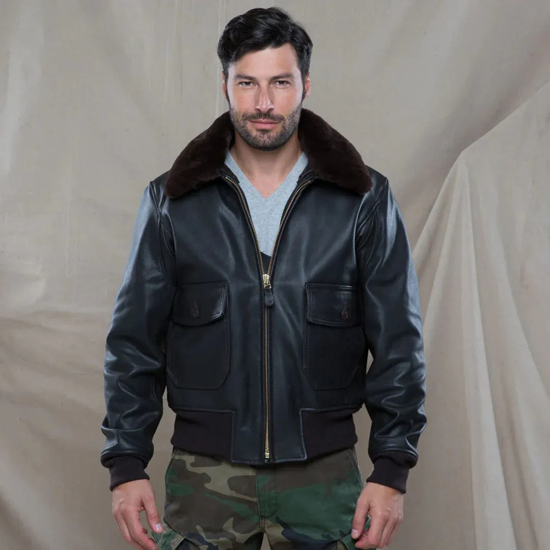 G-1 Flight Jacket with Removable Collar