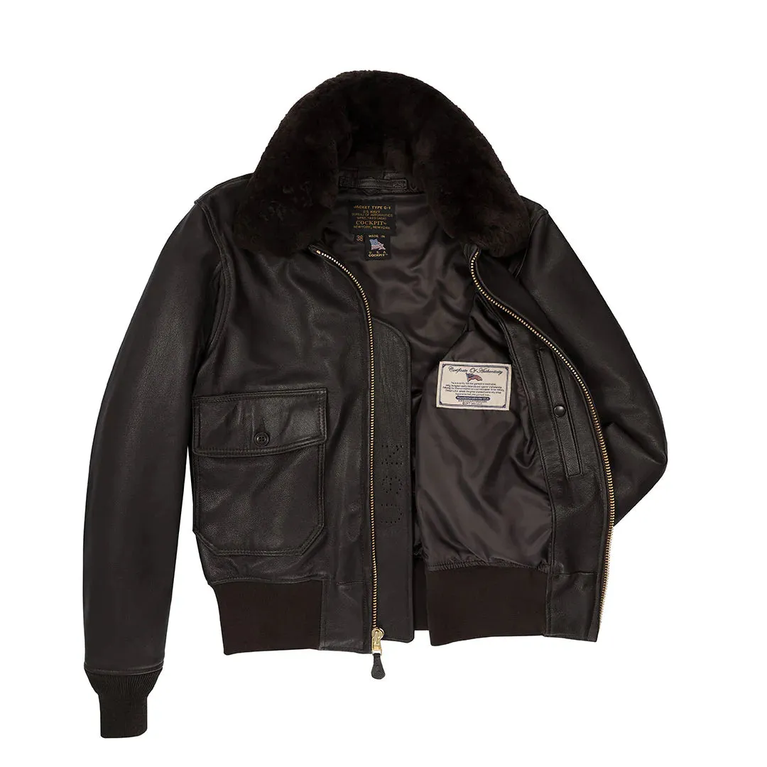 G-1 Flight Jacket with Removable Collar