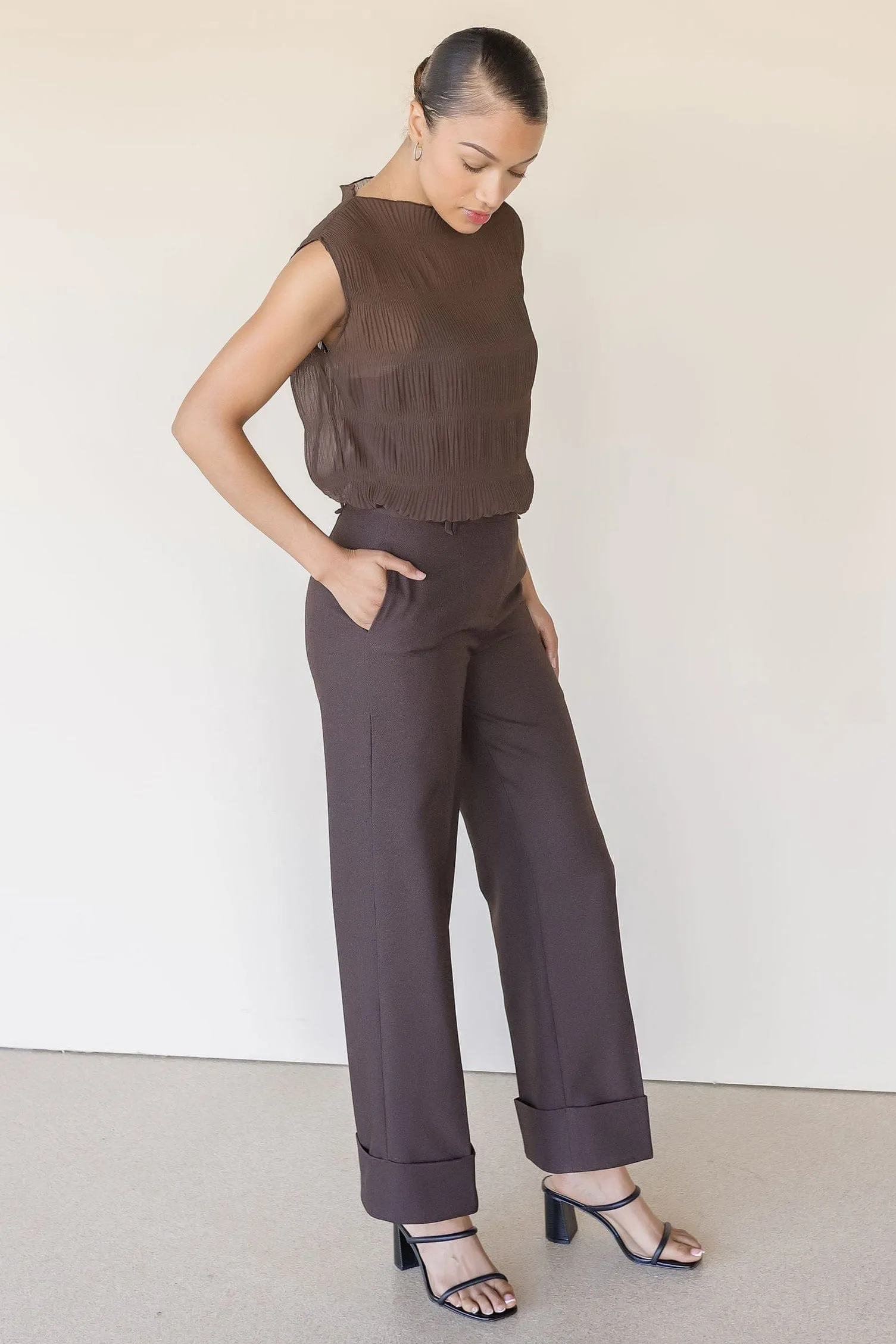 Marren Crinkle Top