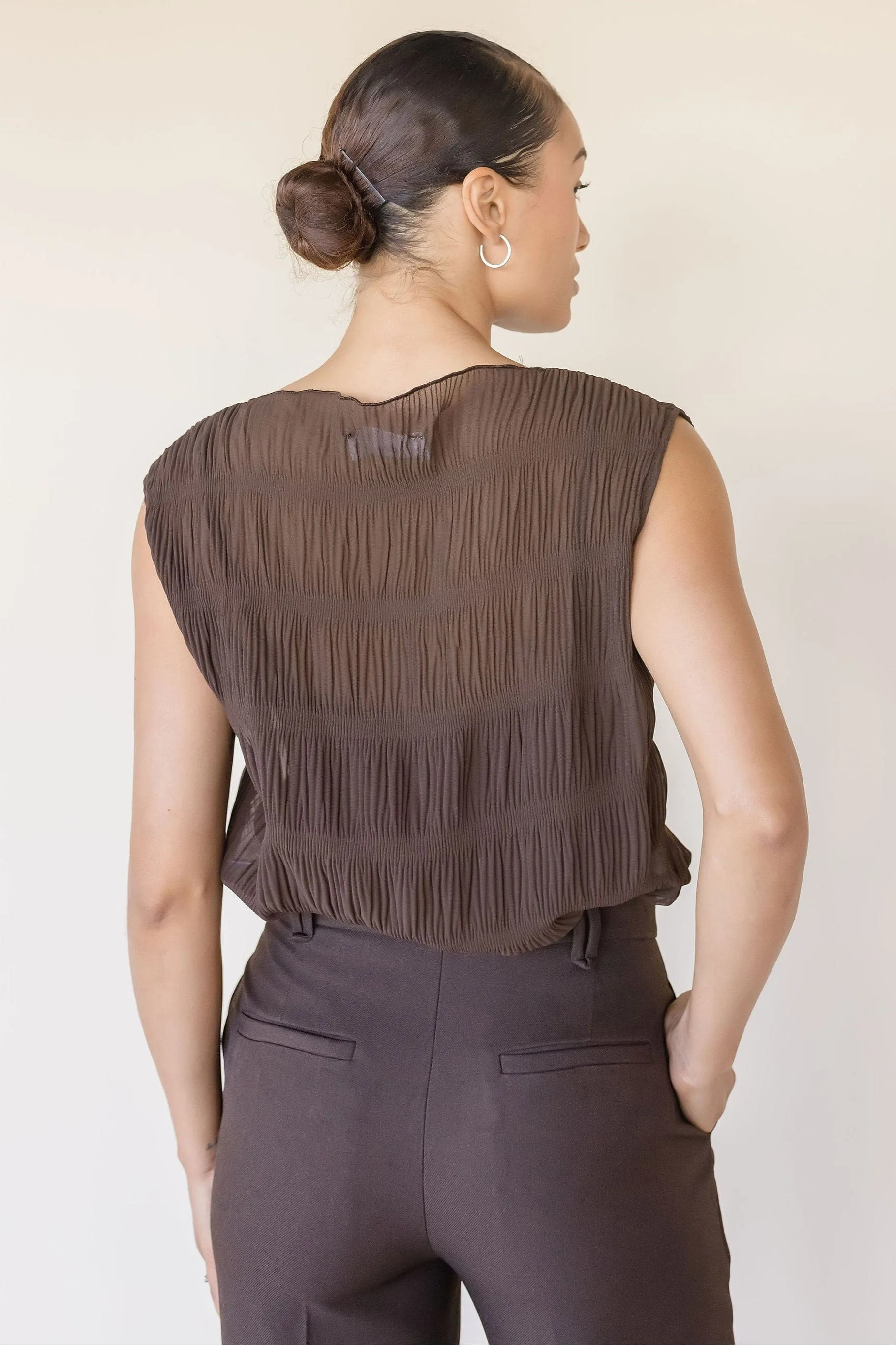 Marren Crinkle Top