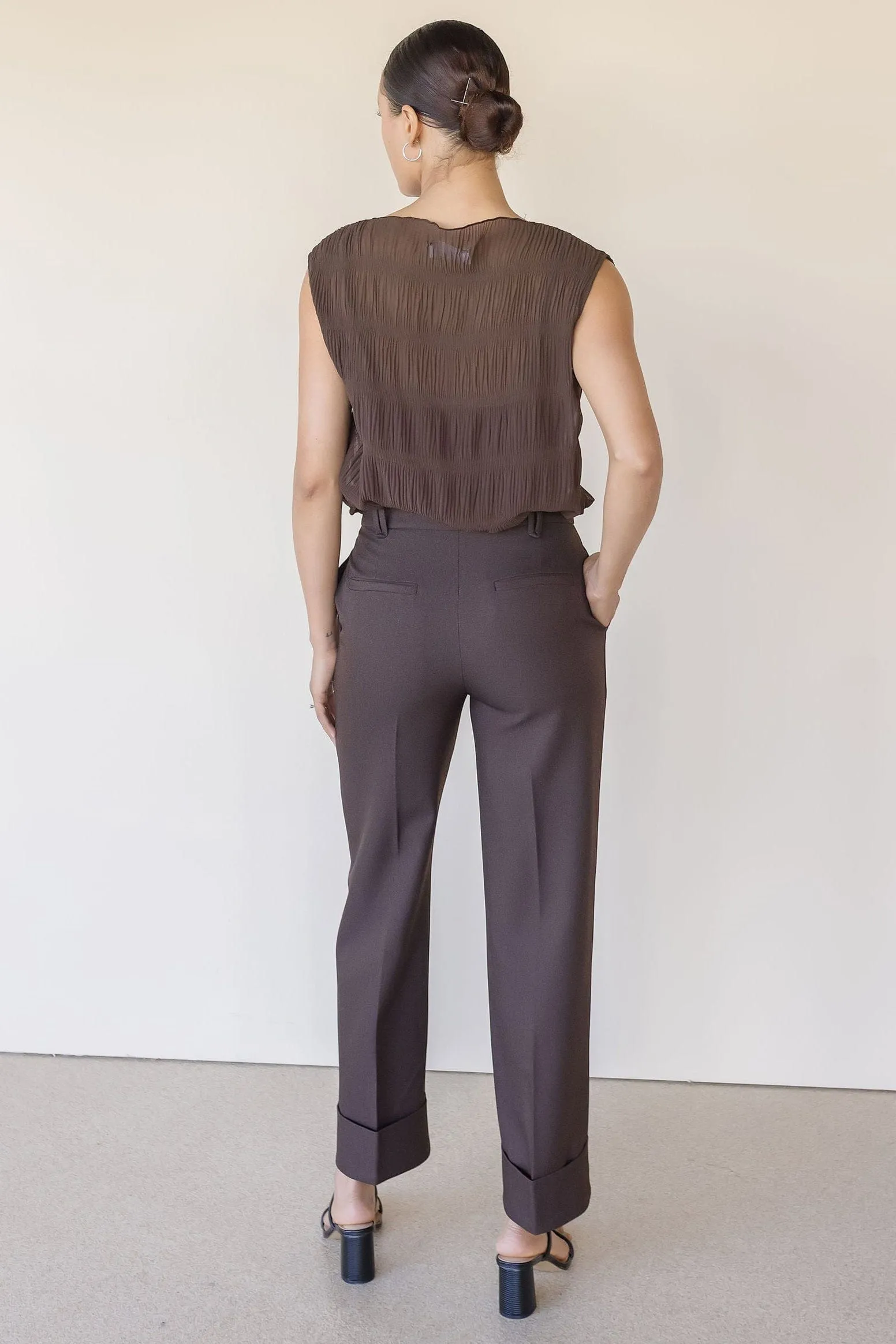 Marren Crinkle Top