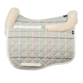 Mattes Limited Edition Dressage Saddle Pad Eurofit Senegal Check with Fleece