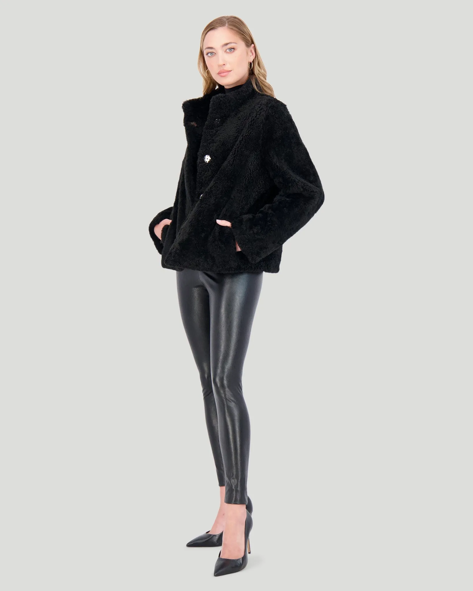Sheared Select Cashmere Goat Jacket
