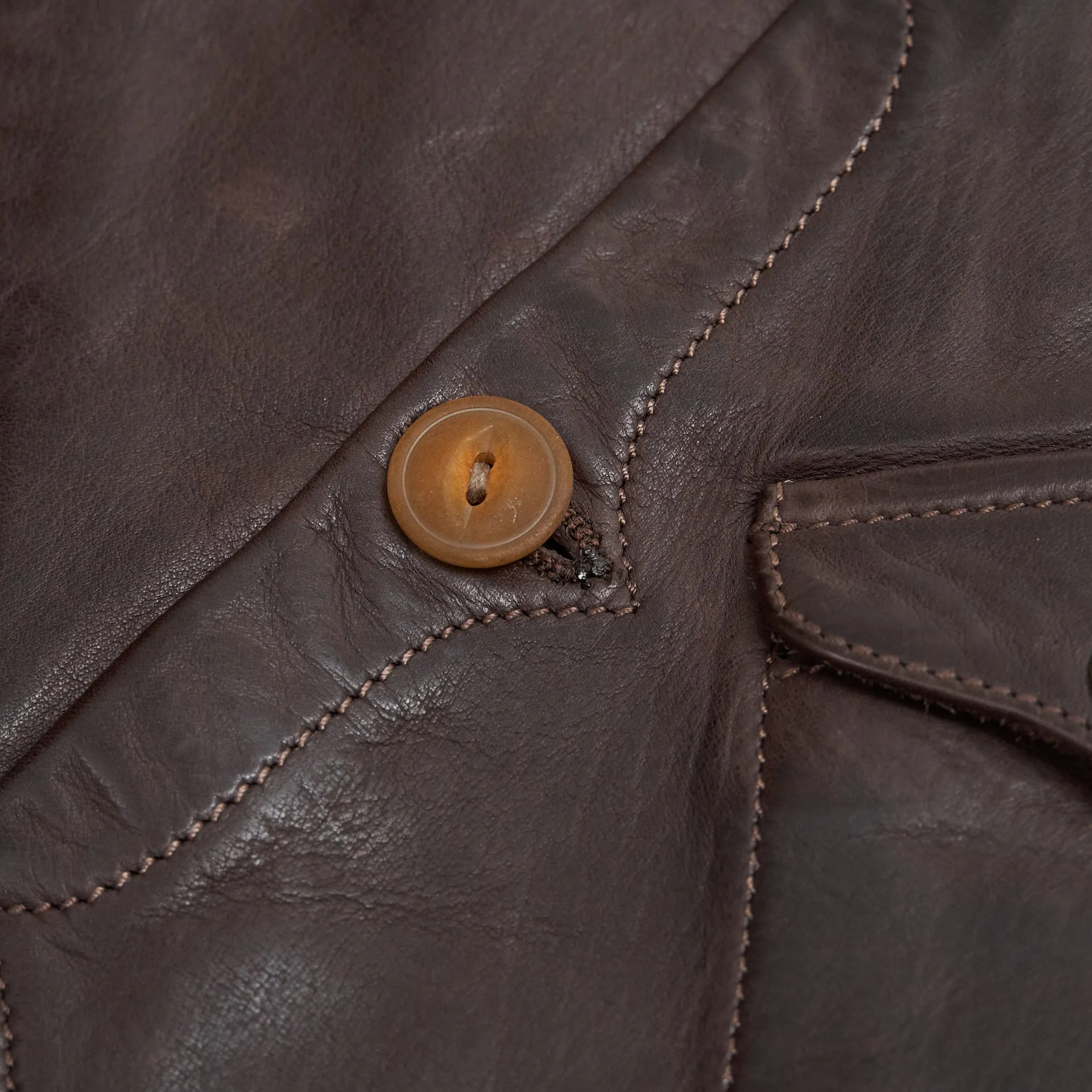 Thedi Leathers Horsehide Biker Vest