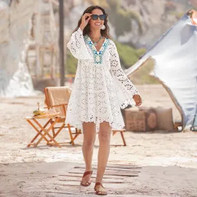 Yuki Eyelet Dress