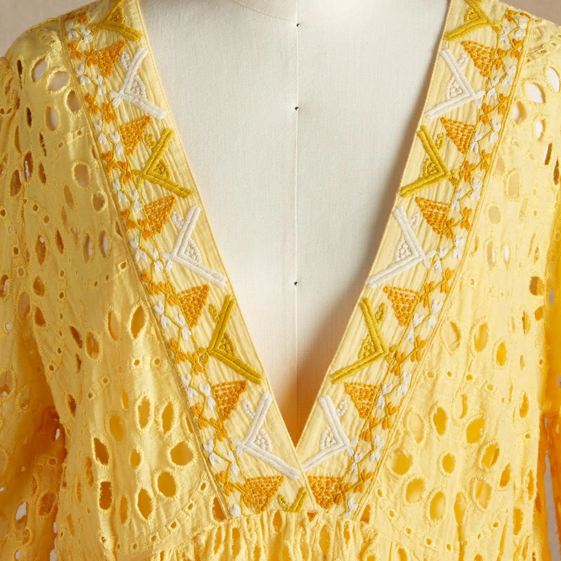 Yuki Eyelet Dress