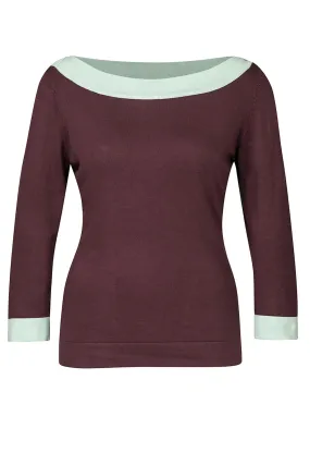 Zilch sweater boatneck urban multi
